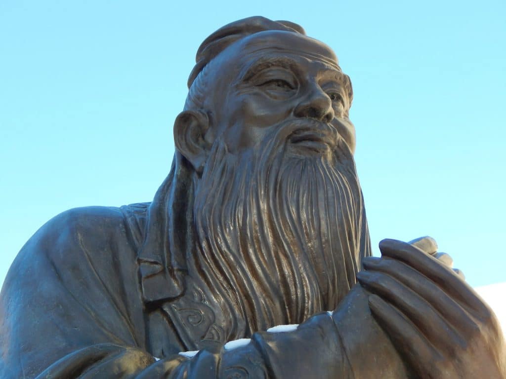 Filósifo chino Confucio