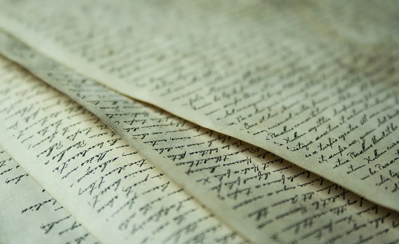 Lenguaje manuscrito palabras
