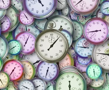 Tiempo relojes organización