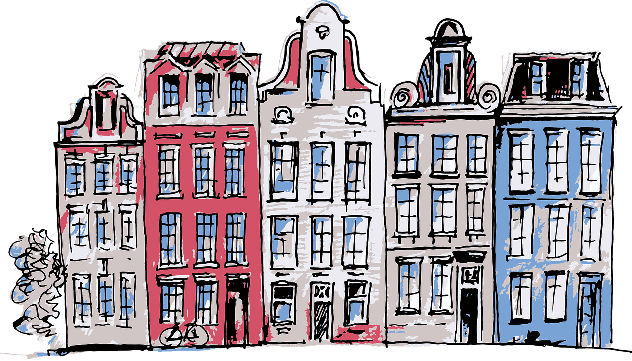 Edificio susceptibilidad económica Ámsterdam