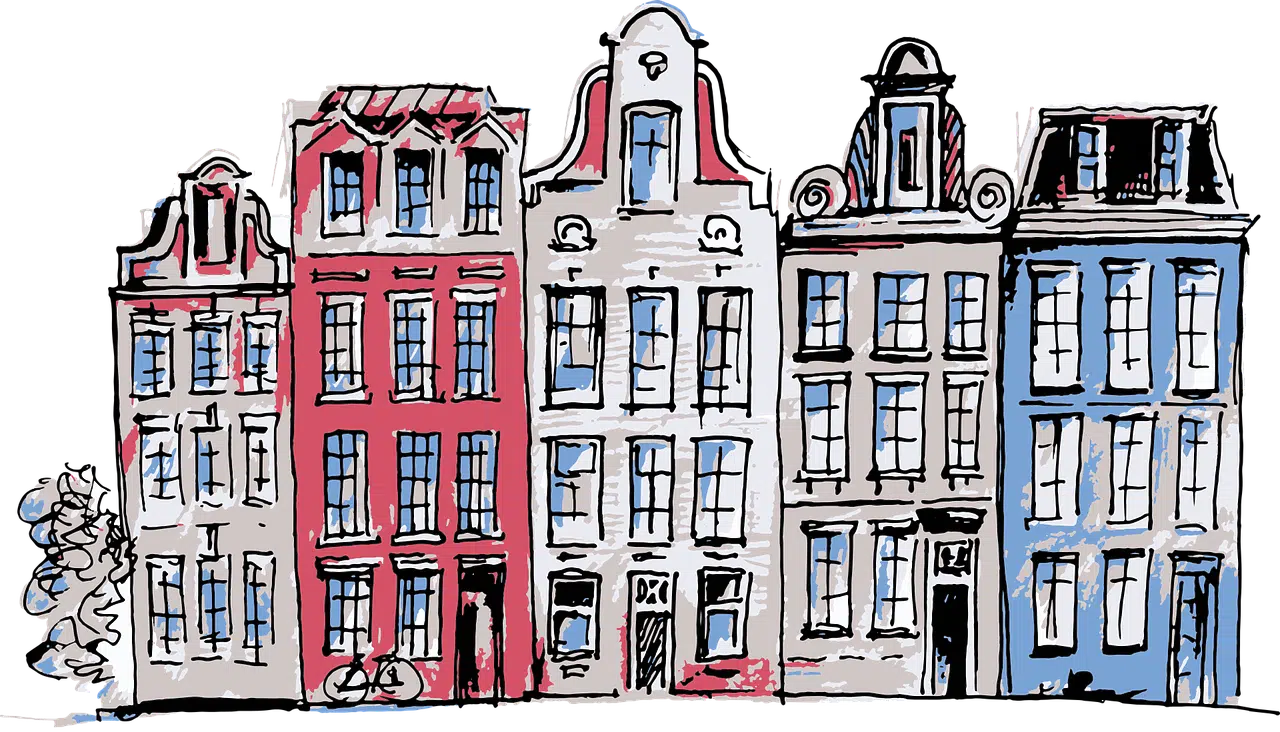 Edificio susceptibilidad económica Ámsterdam