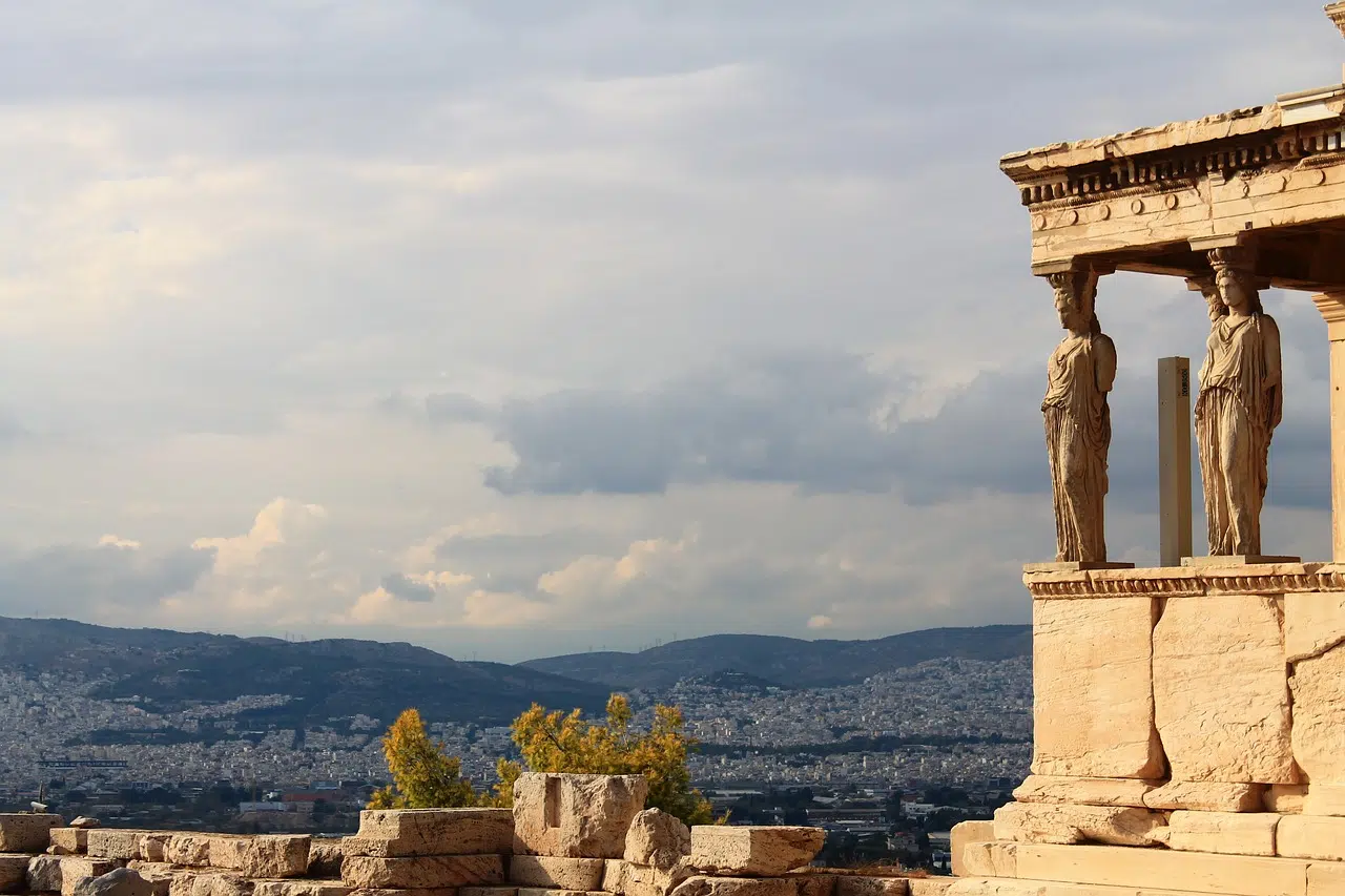 Partenón en Atenas.