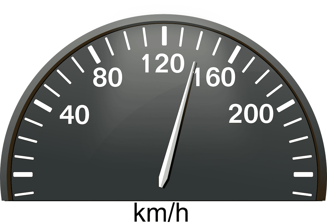 Velocidad velocímetro 