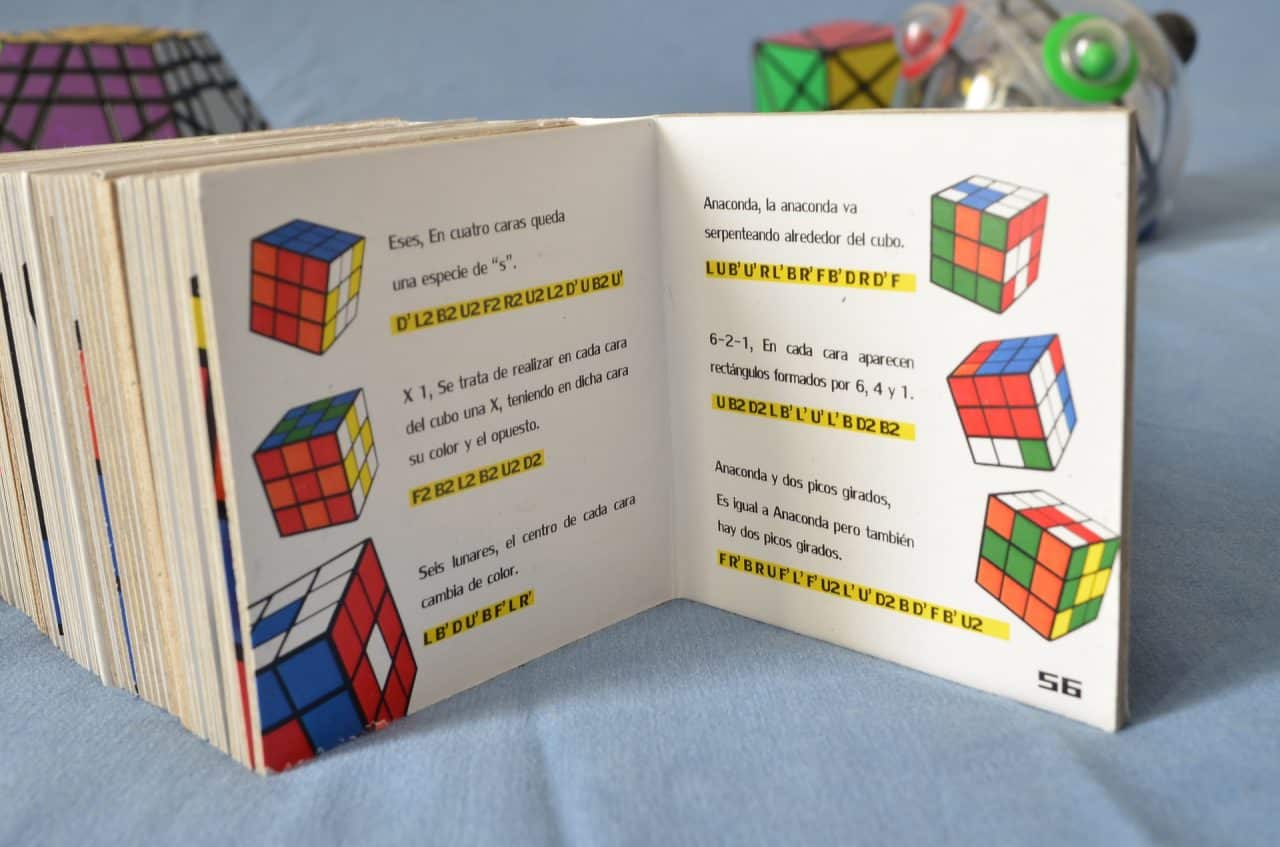 Algoritmos del cubo de Rubik. 