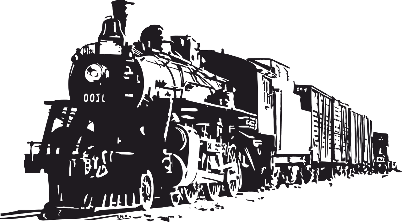 Revolución industrial efecto invernadero tren