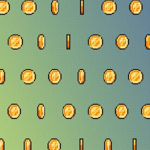 Bit imágenes moneda