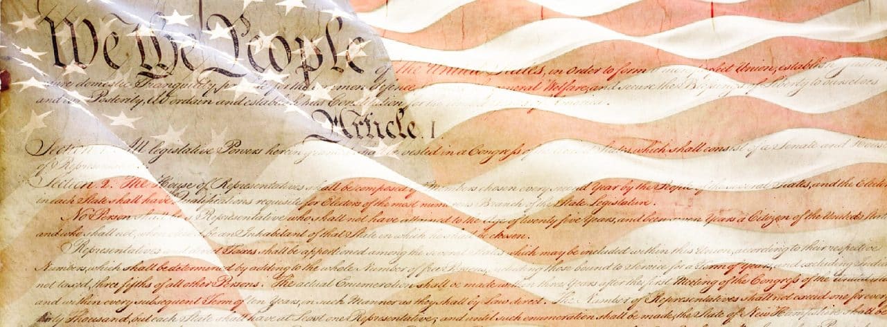 Constitución de Estados Unidos. 