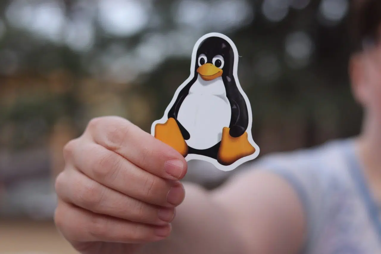 Tux, mascota del sistema Linux. 