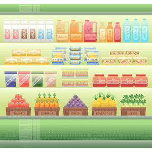 Suministro supermercado