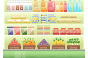 Suministro supermercado