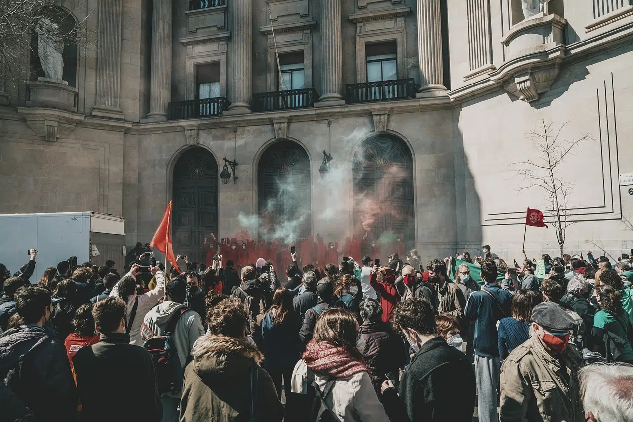 Capitalismo y protestas