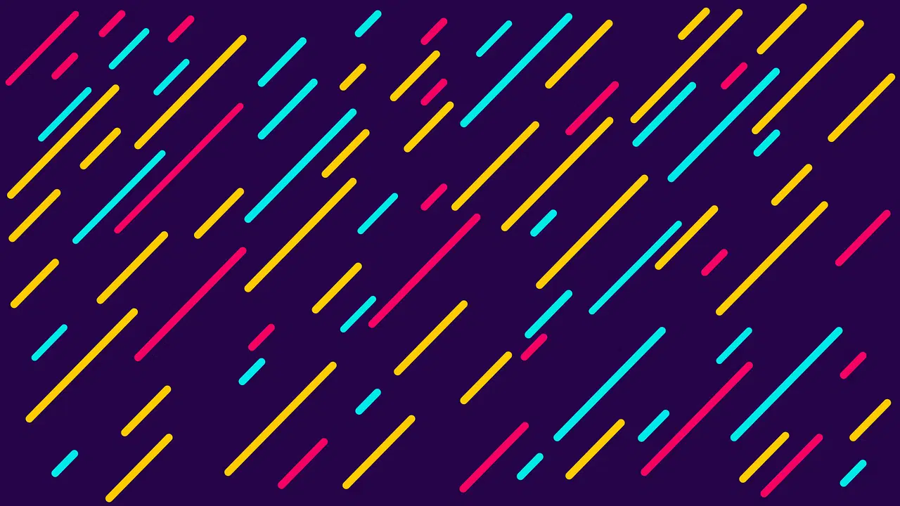 Líneas rectas o curvas vectores colores