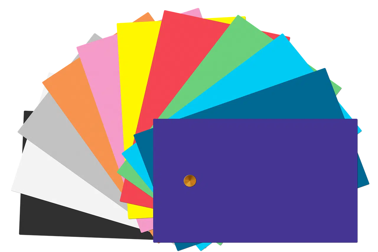 Muestras de colores, pintura-