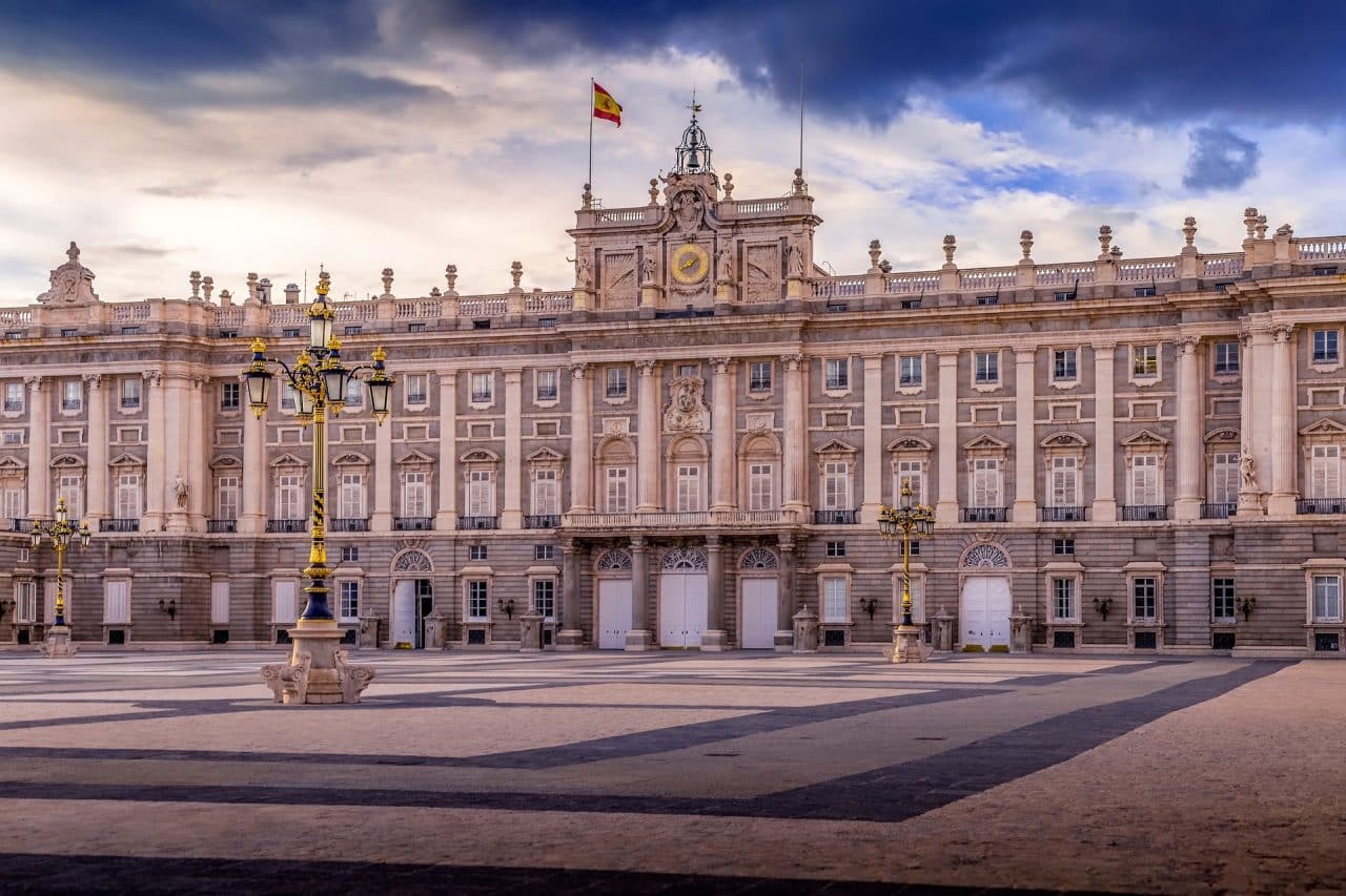 Palacio real español.