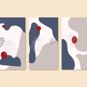 Arte contemporáneo, cuadros, colores.