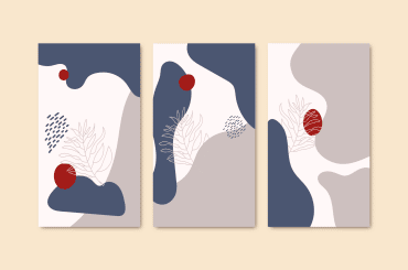 Arte contemporáneo, cuadros, colores.