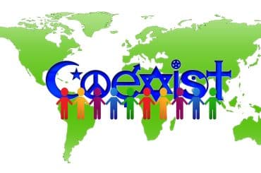 Coexistencia, coexist, religiones