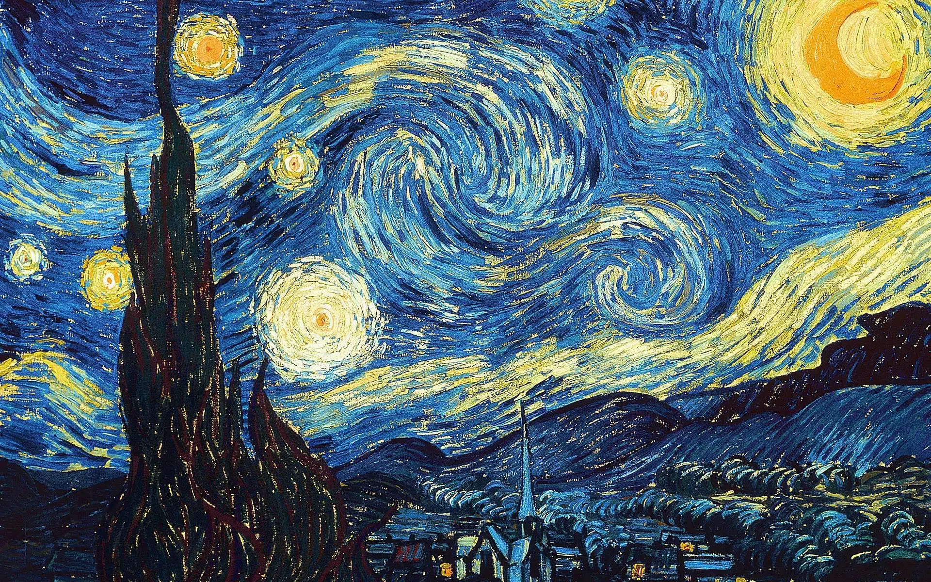 Van Gogh Noche estrellada