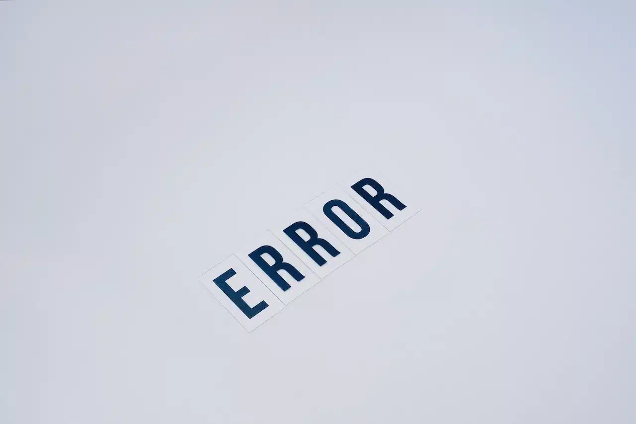 Error o descuido